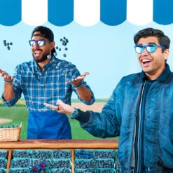 Goodr Blueberries Muffin Enchancers Sunglasses -Fitness Equip Shop 1069 541