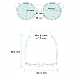 Goodr Blueberries Muffin Enchancers Sunglasses -Fitness Equip Shop 1071 541