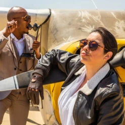 Goodr Amelia Earhart Ghosted Me Sunglasses -Fitness Equip Shop 1102 545