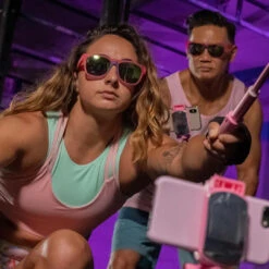 Goodr Do You Even Pistol Flamingo Sunglasses -Fitness Equip Shop 1263 564