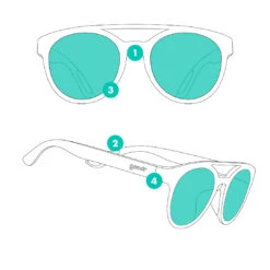 Goodr Dr. Ray Sting Sunglasses -Fitness Equip Shop 1327 571