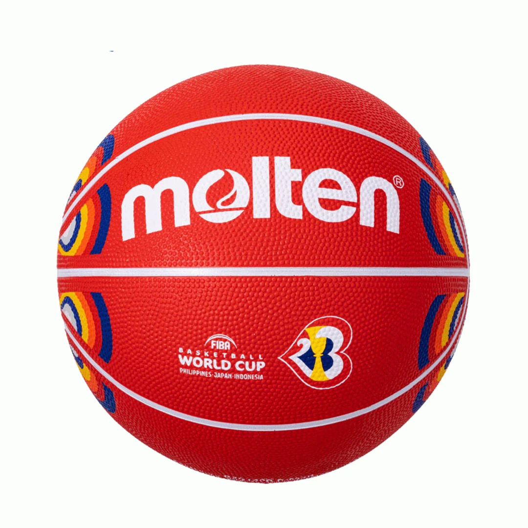 Molten B7C1600-R-M3P B/B FIBA World Cup 2023 Special Edition Rubber Basketball 4 Molten B7C1600-R-M3P B/B FIBA World Cup 2023 Special Edition Rubber Basketball - Image 2
