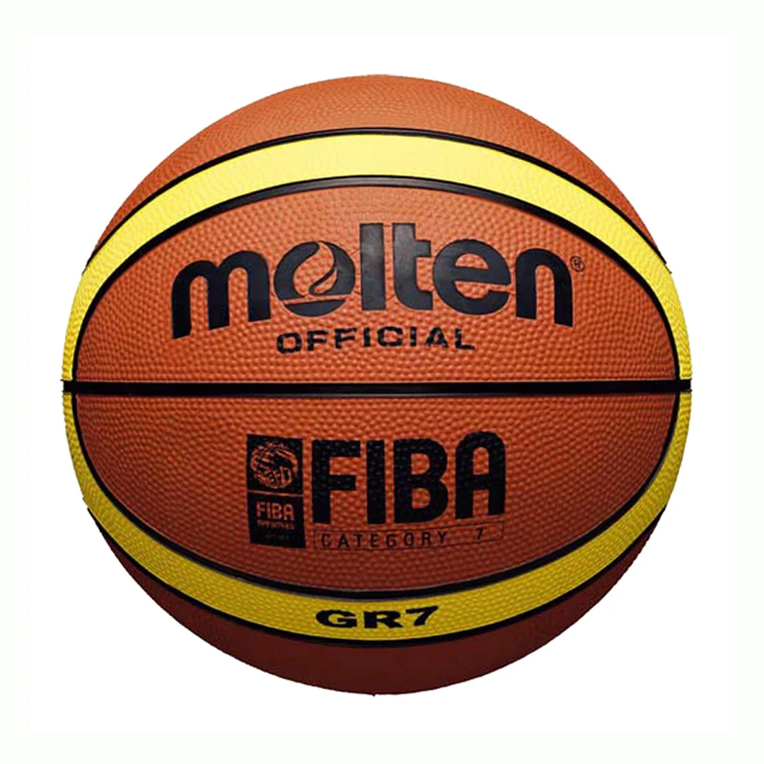 Molten MOLT-BGR7D-YBW GR7 Rubber Basketball 3 Molten MOLT-BGR7D-YBW GR7 Rubber Basketball