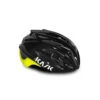 Kask Rapido Road Cycling Helmet - Black/Yellow Fluorescent (M 58) -Fitness Equip Shop 1662 695