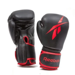 Reebok RSCB-10110BK-14 14oz Leather Boxing Gloves (Red/Black) -Fitness Equip Shop 1808 718