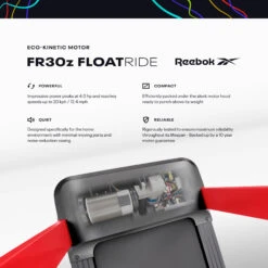 Reebok RVFR-10421RD FR30z Floatride Treadmill (Red) -Fitness Equip Shop 1897 739