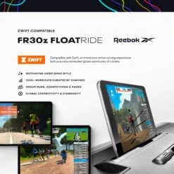 Reebok RVFR-10421RD FR30z Floatride Treadmill (Red) -Fitness Equip Shop 1899 739