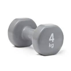Reebok RAWT-18004 Coated Dumbbell - Grey - 4kg (Pair) -Fitness Equip Shop 2011 757