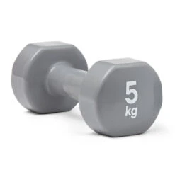 Reebok RAWT-18005 Dumbbell Coated - Grey - 5kg (Pair) -Fitness Equip Shop 2016 758