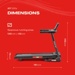 Reebok RVJF-10021Z Jet 100Z Treadmill -Fitness Equip Shop 2088 774