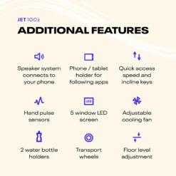 Reebok RVJF-10021Z Jet 100Z Treadmill -Fitness Equip Shop 2090 774