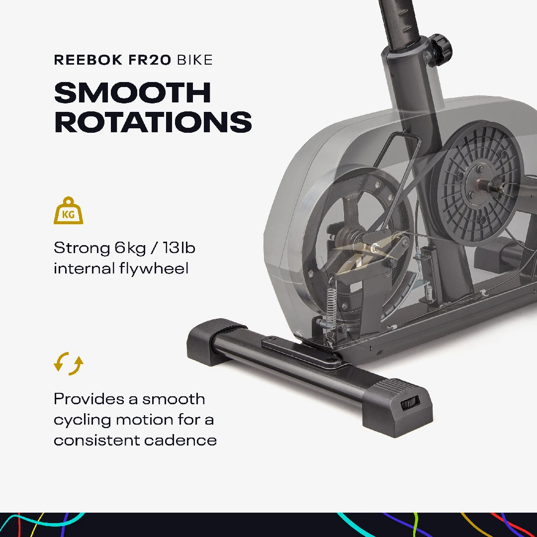 Reebok RVFR-10200BK FR20 Exercise Bike 6 Reebok RVFR-10200BK FR20 Exercise Bike - Image 4