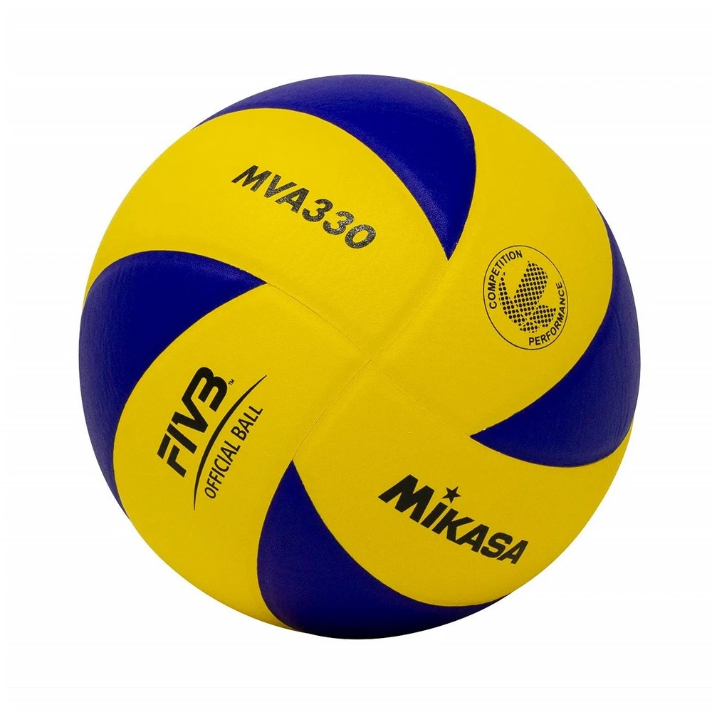 Mikasa MVA330 Spiral Club Volleyball (Blue/Yellow) 3 Mikasa MVA330 Spiral Club Volleyball (Blue/Yellow)