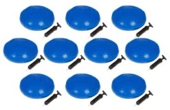 Trademark Innovations Fitness And Balance Disc Seat, 13-Inch Diameter - Set Of 10