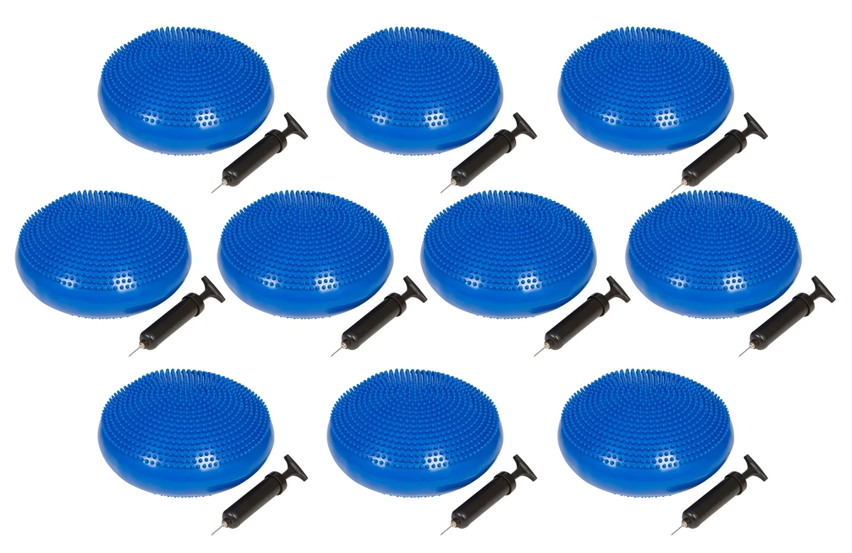 Trademark Innovations Fitness And Balance Disc Seat, 13-Inch Diameter - Set Of 10 3 Trademark Innovations Fitness And Balance Disc Seat, 13-Inch Diameter - Set Of 10