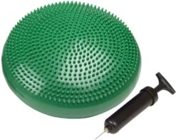 Trademark Innovations Fitness And Balance Disc Seat, 13-Inch Diameter (Green)