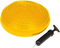 Trademark Innovations Fitness And Balance Disc Seat (Yellow)