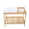 24" Long Bamboo Spa Bench And Storage Shelf By Trademark Innovations -Fitness Equip Shop BAMB BENCH 2