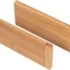 Bamboo Expandable Kitchen, Utility Drawer Dividers, Set Of 2 By Trademark Innovations -Fitness Equip Shop BAMB DRWR DVDRS 2