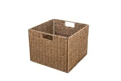 Foldable Storage Basket With Iron Wire Frame By Trademark Innovations