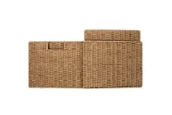 Foldable Storage Basket With Iron Wire Frame - Set Of 4 - By Trademark Innovations -Fitness Equip Shop BSKT SQBR 4X 4