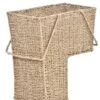 Wicker Storage Stair Basket With Handles By Trademark Innovations -Fitness Equip Shop BSKT STAIR 2