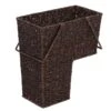 Wicker Storage Stair Basket With Handles By Blue Ridge Basket Co.