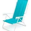 7-Position High Back Steel Tube Beach Chair By Trademark Innovations (Light Blue) -Fitness Equip Shop CHR 7BCH LTBU 2