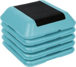 High Step Work Out Training Device - Set Of 4 Risers - By Blue Ridge Fitness (Green)