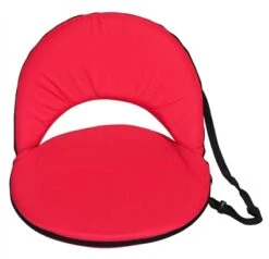 Portable Recliner Picnic Seat - Multi-Use - By Trademark Innovations (Red)