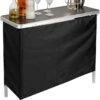 Portable Bar Table - Two Skirts Included -Fitness Equip Shop PORT BAR 2
