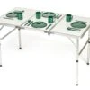 Portable Adjustable Lightweight Aluminum Folding Table By Trademark Innovations -Fitness Equip Shop TBLE TRI SM 2