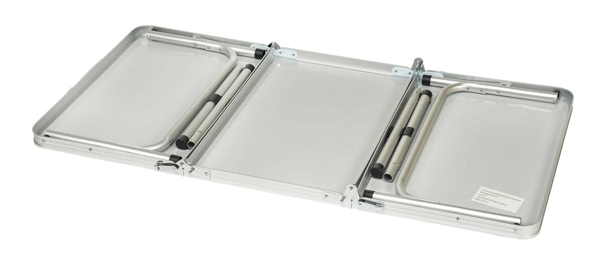 Portable Adjustable Lightweight Aluminum Folding Table By Trademark Innovations 4 Portable Adjustable Lightweight Aluminum Folding Table By Trademark Innovations - Image 2
