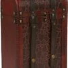 Treasure Chest Wine Box - Wooden For 2 Wine Bottles - By Trademark Innovations -Fitness Equip Shop WINE TREAS 2T